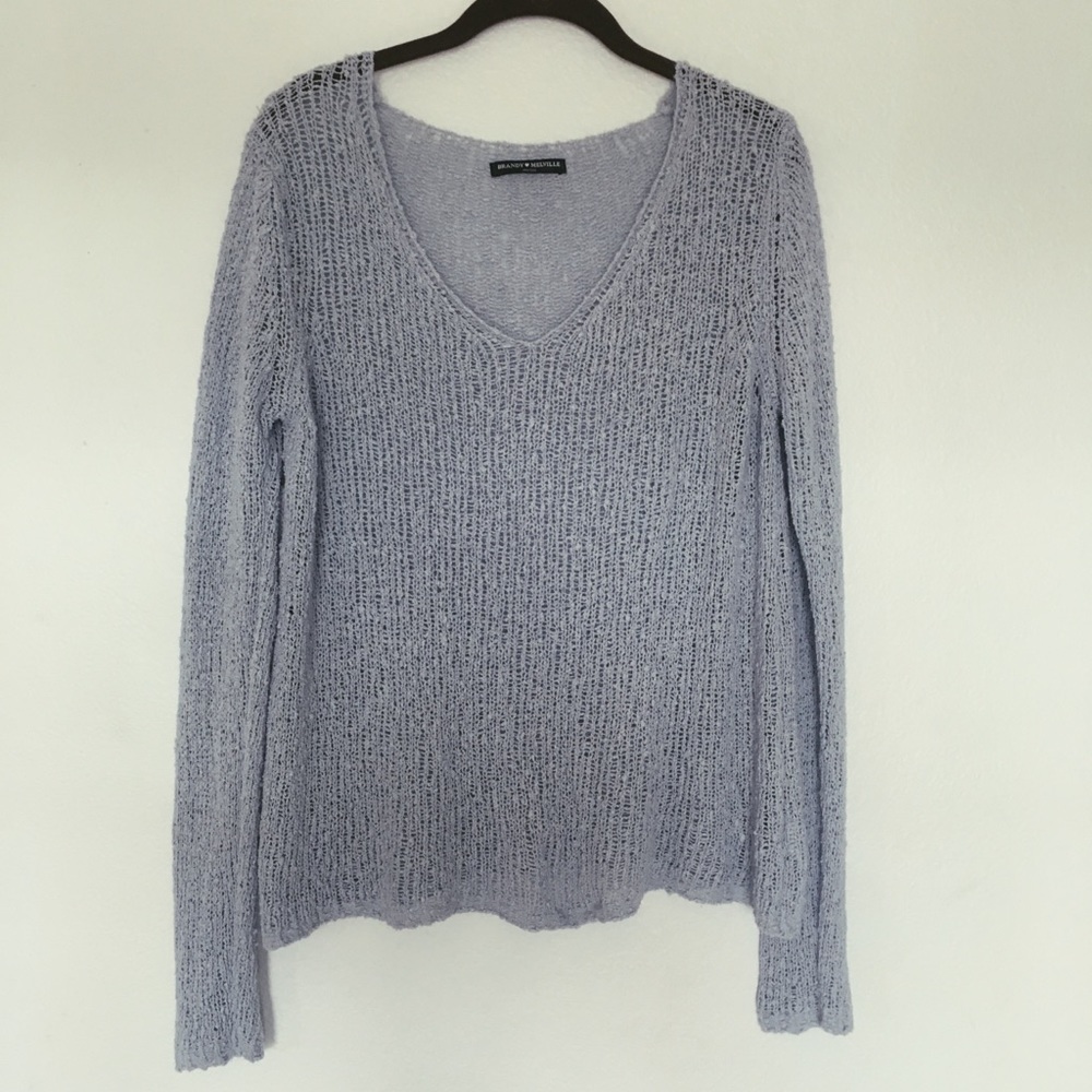 Light blue oversized sweater